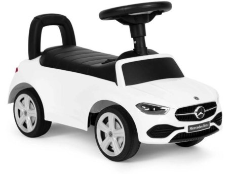 ECO TOYS Guralica sa interaktivnim volanom i zvucima Mercedes C Class bela boja