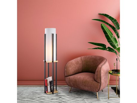 OPVIQ Podna lampa 7129 Black Gold