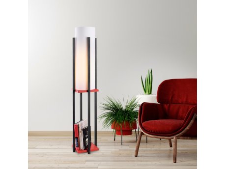 OPVIQ Podna lampa 7131 Black Red