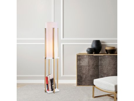 OPVIQ Podna lampa 7133 White Gold