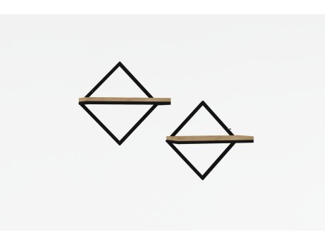 HANAH HOME Zidna polica Sezo Sapphire Oak