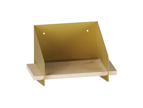 HANAH HOME Zidna polica Short Arm Gold