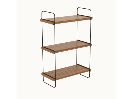HANAH HOME Zidna polica Pulalis Walnut
