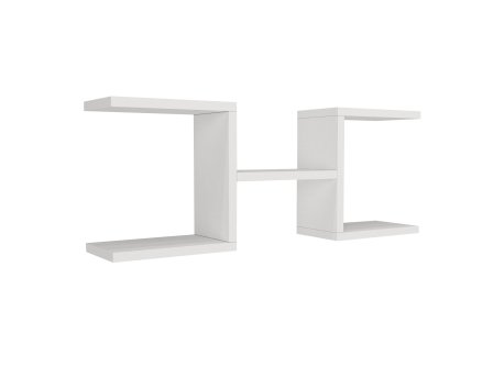 HANAH HOME Zidna polica Norm White