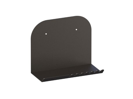HANAH HOME Zidna polica Short Pouch Black