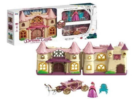 Igraj se Dvorac set pink sa kočijom 1040559