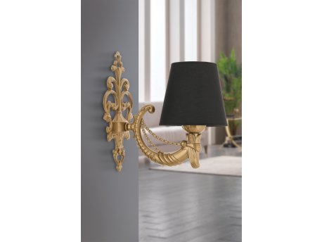 OPVIQ Zidna lampa Gloria Black Gold