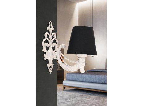 OPVIQ Zidna lampa Gloria Black White