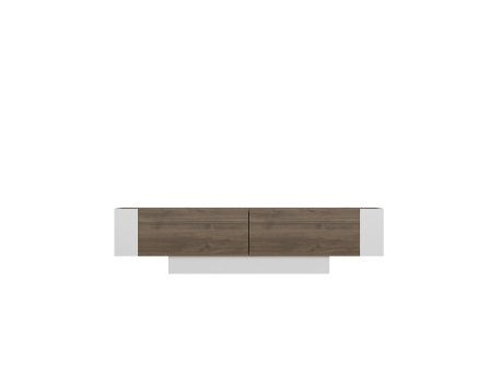 HANAH HOME TV polica Matera Walnut White
