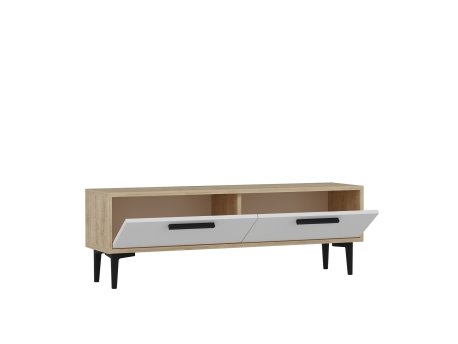 HANAH HOME TV polica Leni Sapphire Oak White