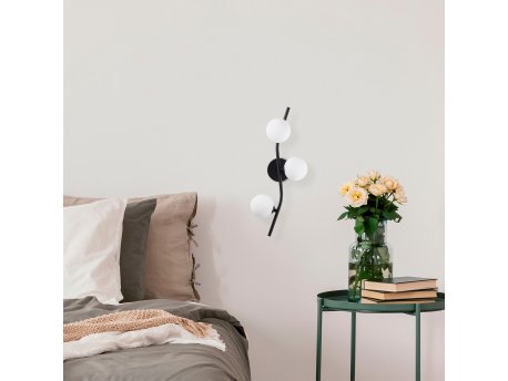 OPVIQ Zidna lampa 7146 Black