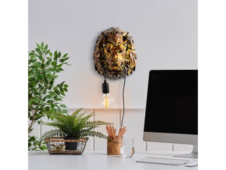 OPVIQ Zidna lampa Lion Head