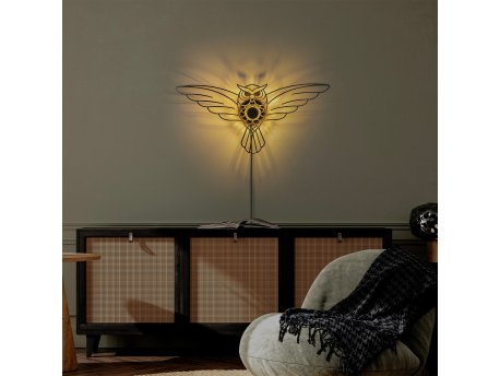 OPVIQ Zidna lampa Owl V2