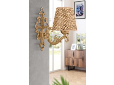 OPVIQ Zidna lampa Claire Hazeran Natural Gold