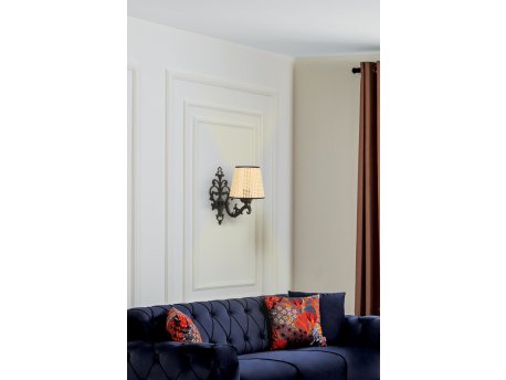 OPVIQ Zidna lampa Claire Coral Black Oak
