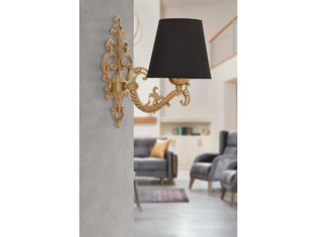 OPVIQ Zidna lampa Claire Black Gold