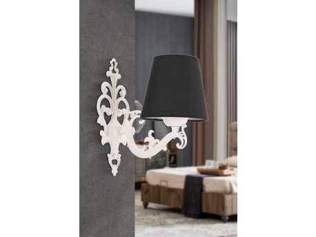 OPVIQ Zidna lampa Claire Black White