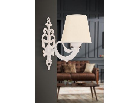 OPVIQ Zidna lampa Lily Cream White