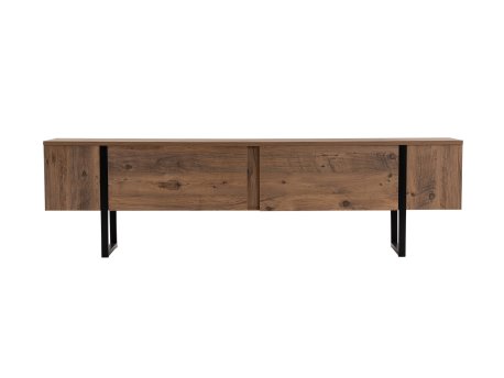 HANAH HOME TV polica Serenity Atlantic Pine Black