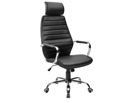 ANJI FURNITURE Kancelarijska fotelja 9341H Crna 755-994