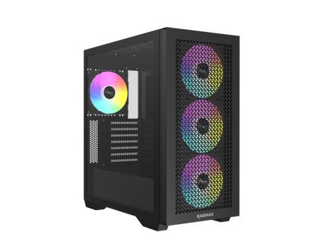 RAIDMAX MESHIAN X605 Crno ATX kućište