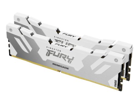 KINGSTON CUDIMM DDR5 48GB (2x24GB kit) 8400MHz KF584CU40RWK2-48 FURY Renegade White XMP
