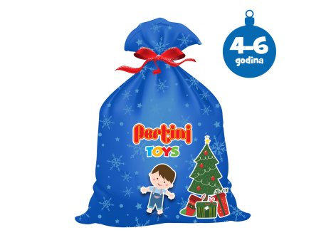 PERTINI Veliki novogodišnji paketić 4-6 dečaci