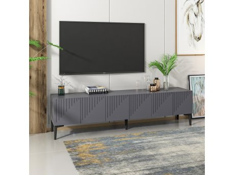 HANAH HOME TV polica Artemis Anthracite