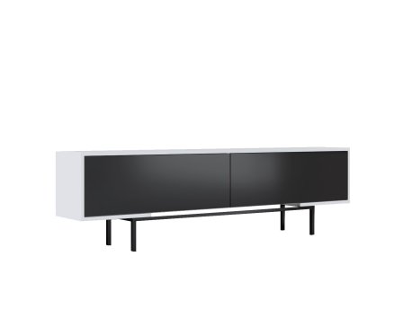 HANAH HOME TV polica Force Black White