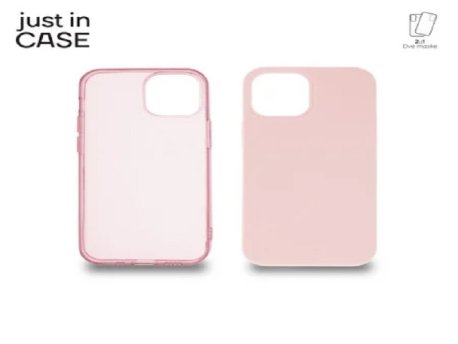 JUST IN CASE 2u1 Extra case MIX paket PINK za iPhone 13 Mini MIX107PK