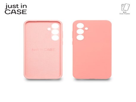 JUST IN CASE 2u1 Extra case MIX PLUS paket maski za telefon Samsung Galaxy A35 PINK MIXPL227PK
