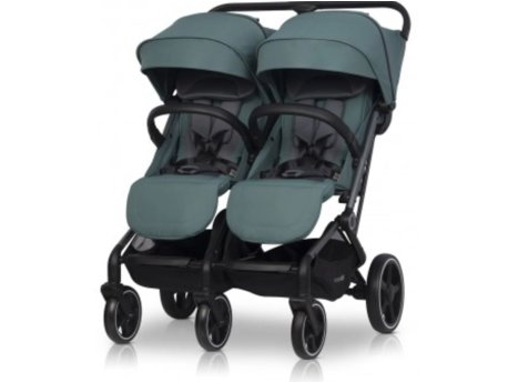 EUROCART Kolica za blizance Easy go echo sage