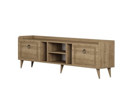 HANAH HOME TV polica Rudy v2 Walnut