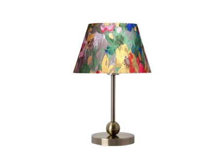 OPVIQ Stona lampa Sphere Gold Violet