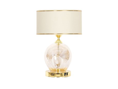 OPVIQ Stona lampa Nation Ayakli Cream Gold
