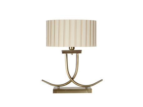 OPVIQ Stona lampa Koch Matte Gold Cream