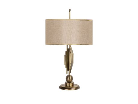 OPVIQ Stona lampa Marche Mka 01 Antique Matte Gold Brown