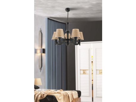 OPVIQ Luster Fiona Hazeran Chain Black Natural