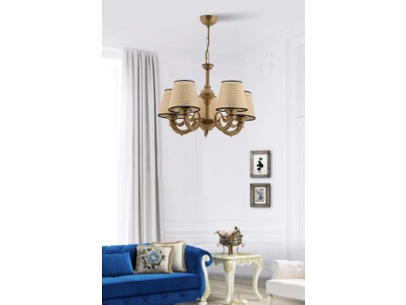 OPVIQ Luster Fiona Coral Black Gold Cream