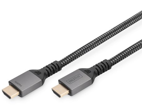 DIGITUS Kabl premijum HDMI na HDMI 2.1 8K 2m crni DB-330200-020-S