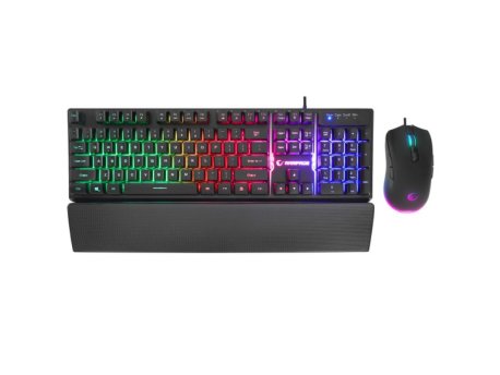 RAMPAGE KM-RX7 USB Combo FORTUNA US crna