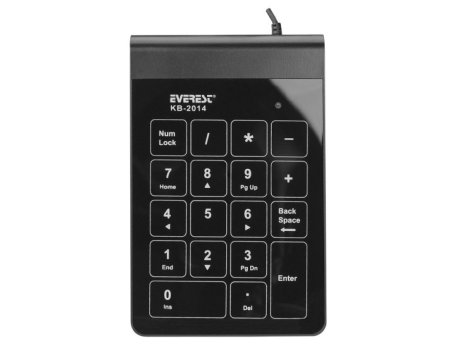 EVEREST Numerička KB-2014 USB crna