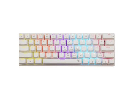 WHITE SHARK Wakizashi 2 Bela US Žičana gejming tastatura
