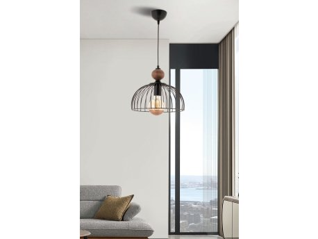 OPVIQ Visilica Dorris Wood Black Natural
