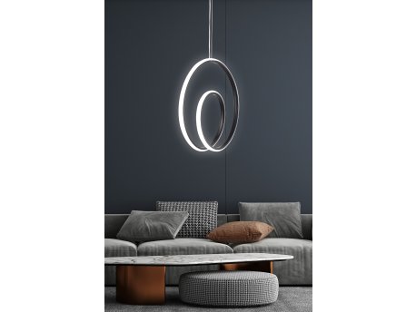 OPVIQ LED luster Geminorus Black White Light