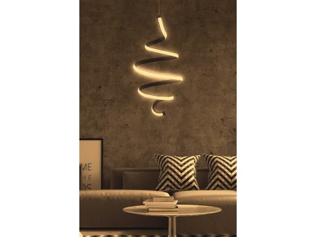 OPVIQ LED luster Niriss Black Yellow Light