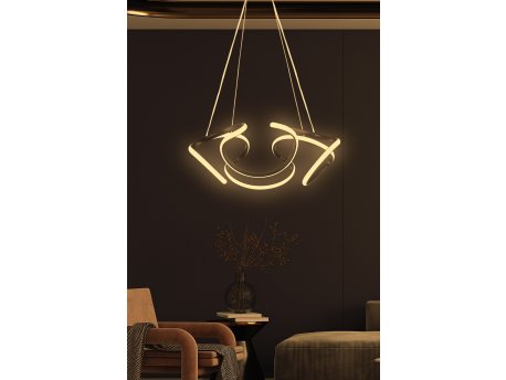 OPVIQ LED luster Scorpii Black Yellow Light