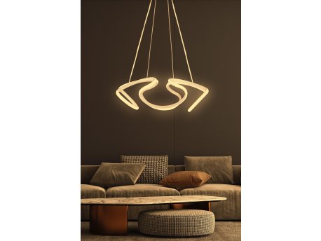 OPVIQ LED luster Scorpii White Yellow Light