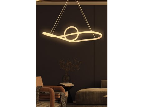 OPVIQ LED luster Canum White Yellow Light