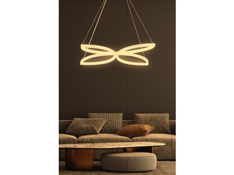 OPVIQ LED luster Eriphos White Yellow Light